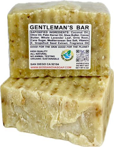 GENTLEMAN'S BAR 6 OZ SOAP