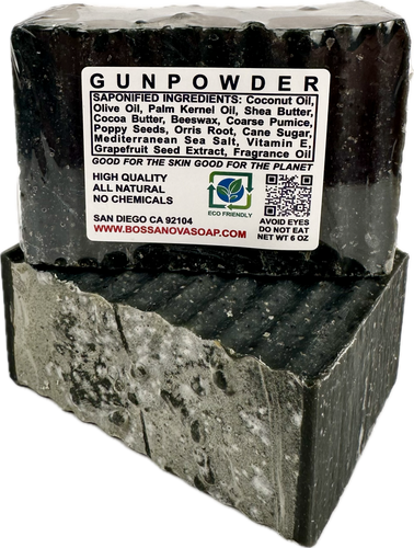 GUNPOWDER 6 OZ SOAP