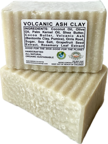VOLCANIC ASH CLAY 6 OZ SOAP