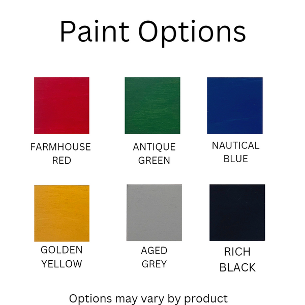 Top layer paint options