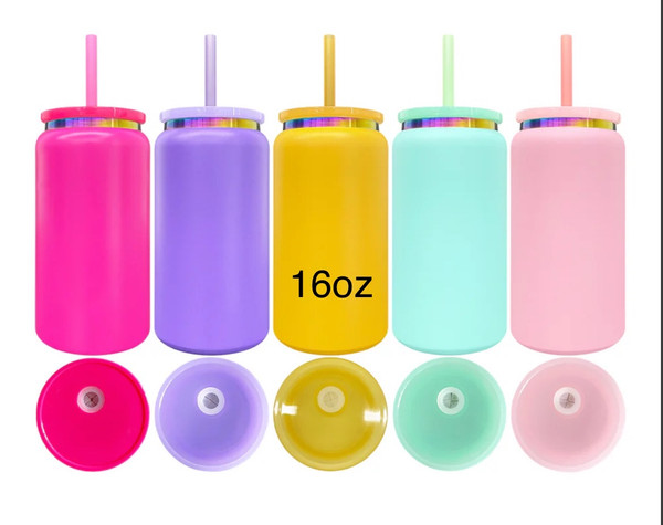Islamic Themed Rainbow Plated Tumblers