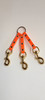 3 Dog Sunglo Coupler with Brass Snaps
