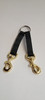 2 Dog Nylon Coupler with Brass Snaps