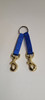 2 Dog Nylon Coupler with Brass Snaps