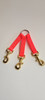 3 Dog Nylon Coupler with Brass Snaps