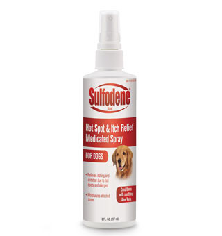 Sulfodene Hot Spot and Itch Relief Medicated Spray 8oz