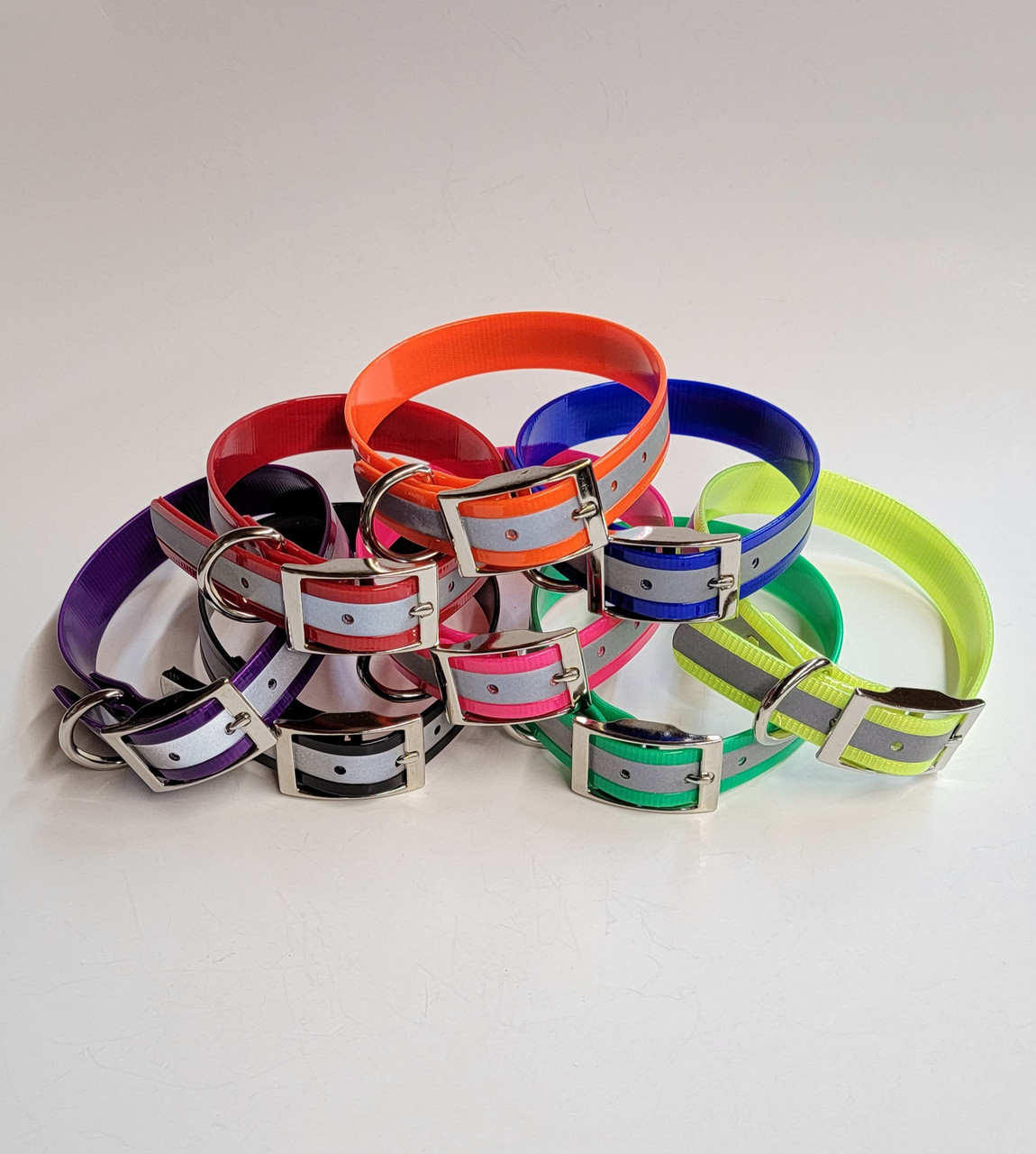 1" D Ring Only Reflective Sunglo Collar