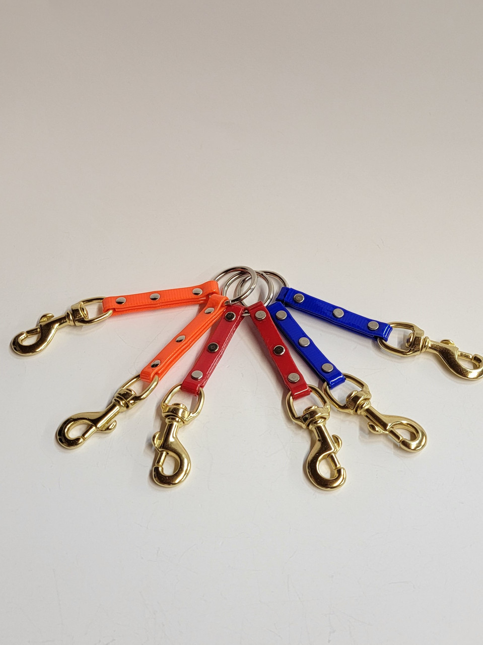 2 Dog Sunglo Coupler with Brass Snaps