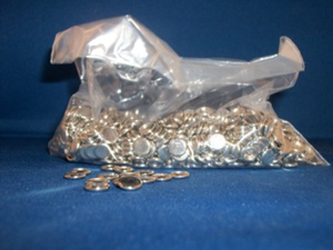 Nickel Caps for Rivet Machine (1000 ct)