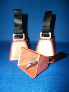 Medium Copper Painted Bell
