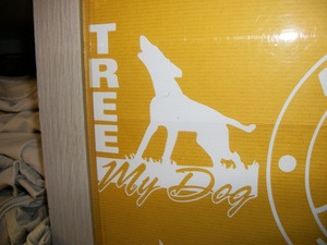 Tree My Dog Window Decal