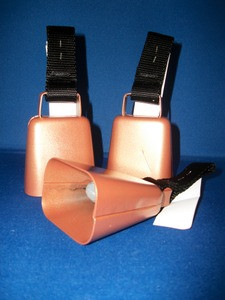 Large Copper Painted Bell