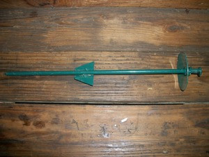 Green Dome Style Tie Out Stake
