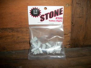Number Set 0-9 (For tattoo kit)