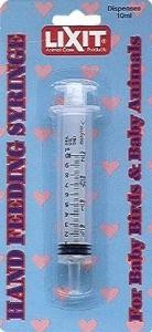 Lixit 10ml. Hand Feeding Syringe
