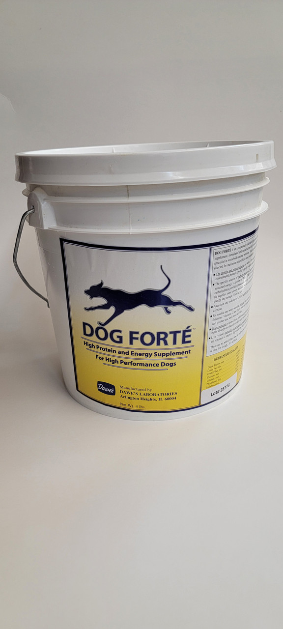 Dog Forte 4 lb bucket