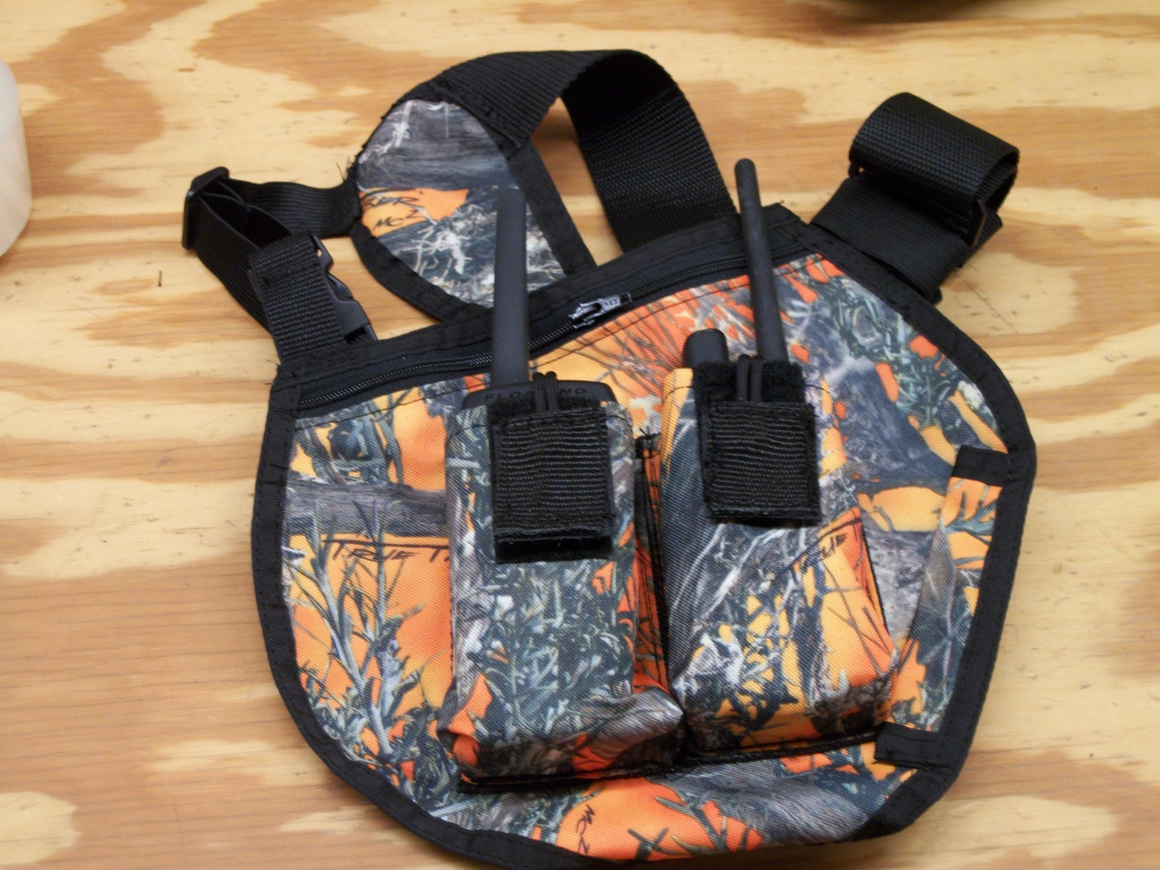 Double Pouch Radio Harness