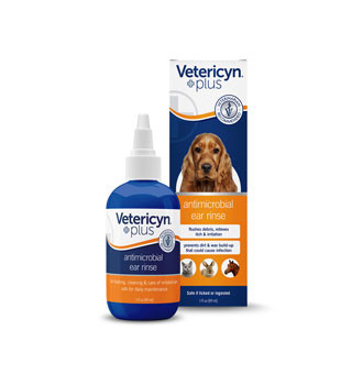 Vetericyn Plus Antimicrobial Ear Rinse 3oz