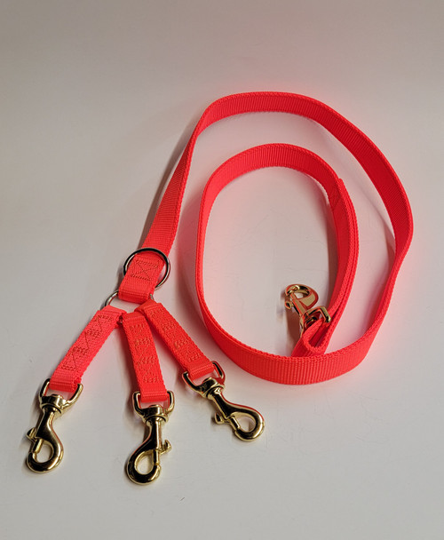2 Ply 1" Nylon Tree Lead 3 Dog