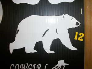 Bear Window Decal