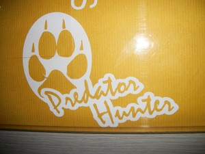 Predator Hunter Window Decal