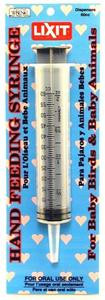 Lixit 60ml. Hand Feeding Syringe