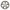 Genuine Replacement Rear wheel trim