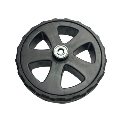 1001080 - replacement Wheel for the Hyundai HYSC210 Petrol Lawn Scarifier and Aerator OEM spare part plastic wheel