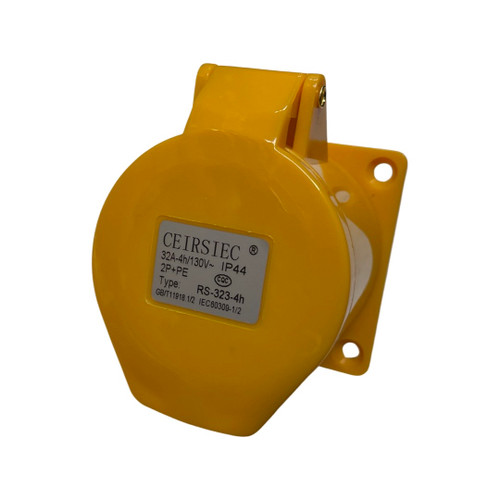 Genuine Replacement 110-130V Europe Yellow Socket 32A