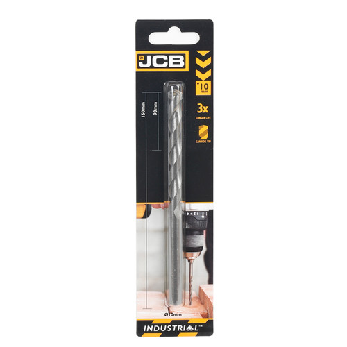 JCB Masonry Drill Bit 10x150mm