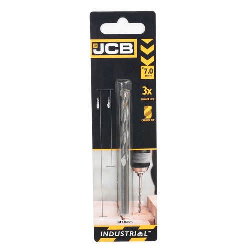 JCB Masonry Drill Bit 7x100mm