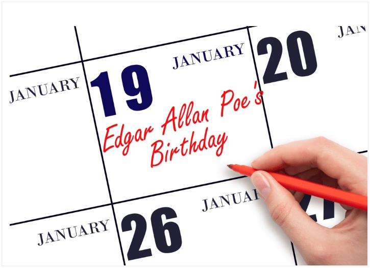 Celebrate Edgar Allan Poe’s Birthday with Some Poetry Writing Practice (January 19th)