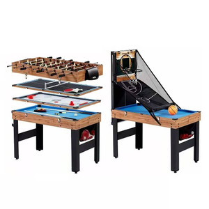 5-in-1 Game Table - Foosball Pool Basketball Ping Pong and Slide Hockey Q280-5IOCGT18914526258 5-in-1 Game Table - Foosball Pool Basketball Ping Pong and Slide Hockey Q280-5IOCGT18914526258