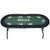 8 Players Texas Holdem Foldable Poker Table-Green - Color: Green D681-TY310280