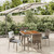  Garden Dining Set Gray PE rattan Modular Garden Dining Set A949-3184994