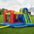 Inflatable Kid Bounce House Castle with Blower - Color: Multicolor D681-OP70151