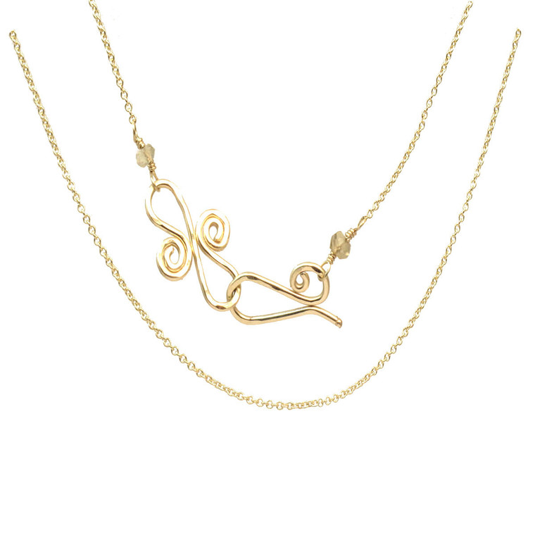 Necklace Chain Fine - Gold L161-NK CHAIN FINE-gold