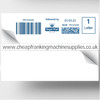  Mailmark Universal Barcode Franking Labels Doubles 175mm long