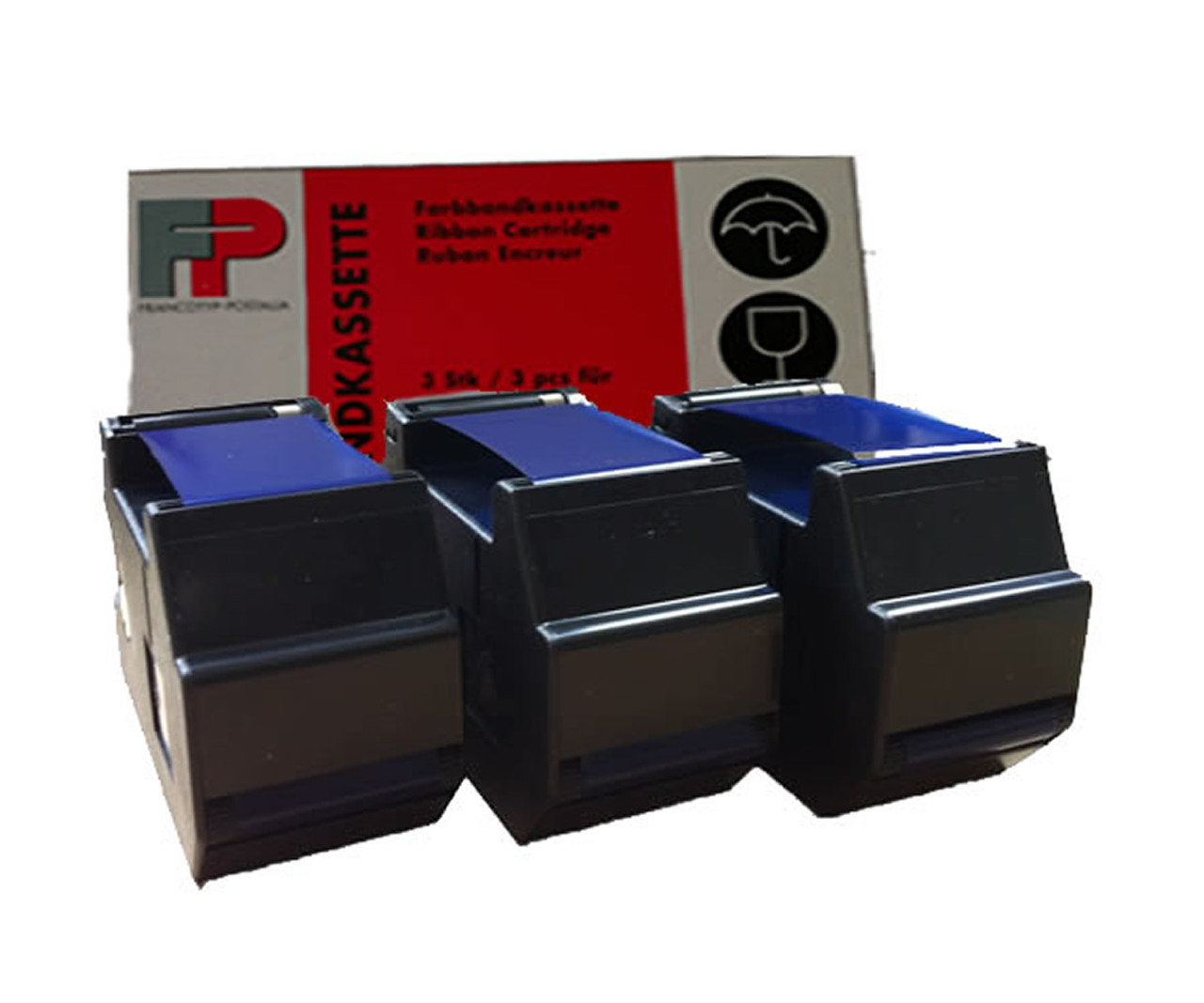 Original Francotyp Postalia FP OptiMail 30 Ink Cartridge - 3 Pack