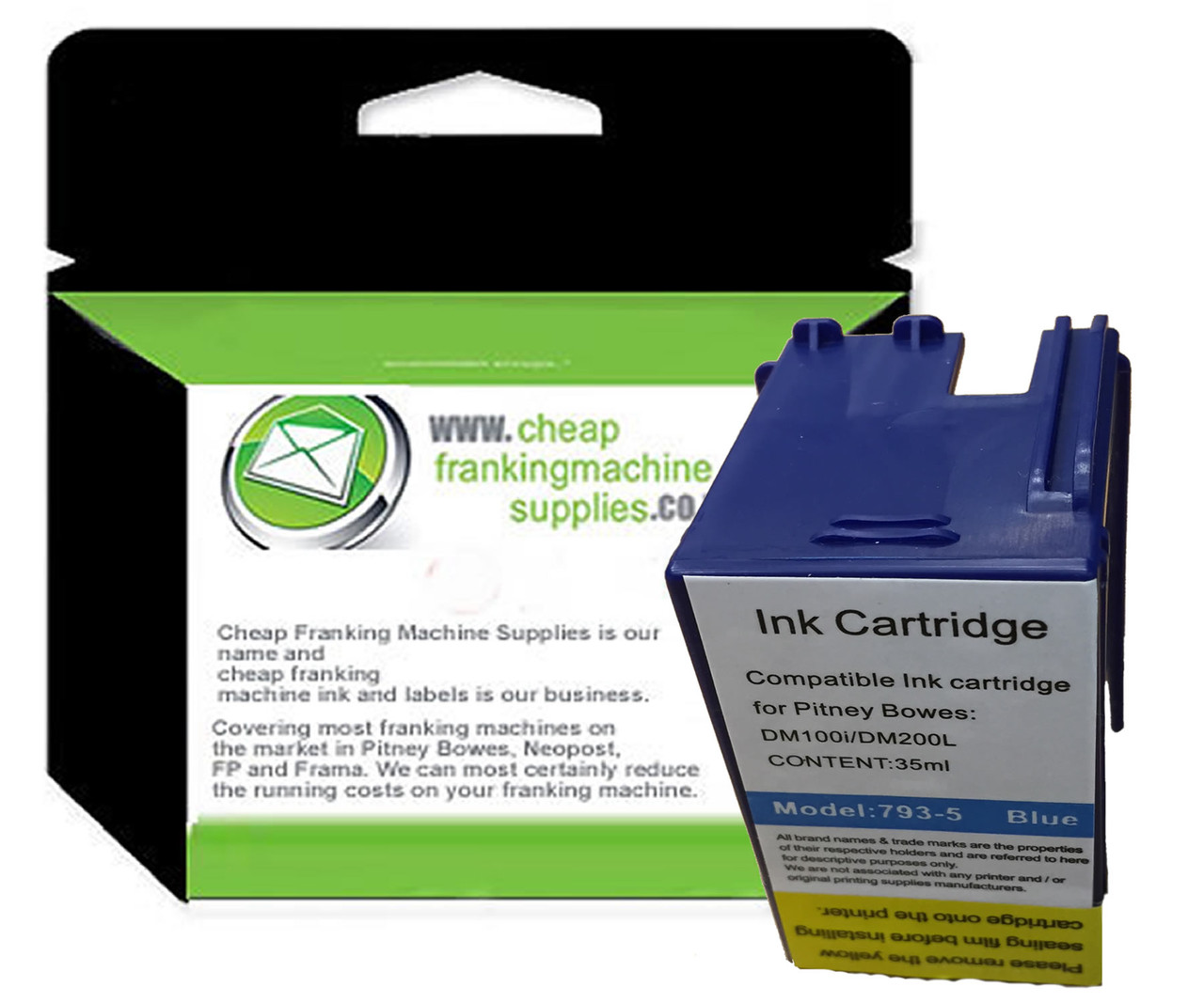 Compatible Pitney Bowes DM100i Ink Cartridge