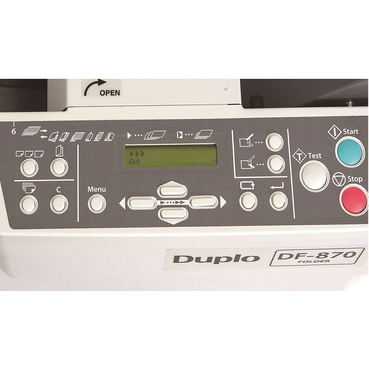 Duplo DF-870 Automatic Paper / Letter Folding Machine