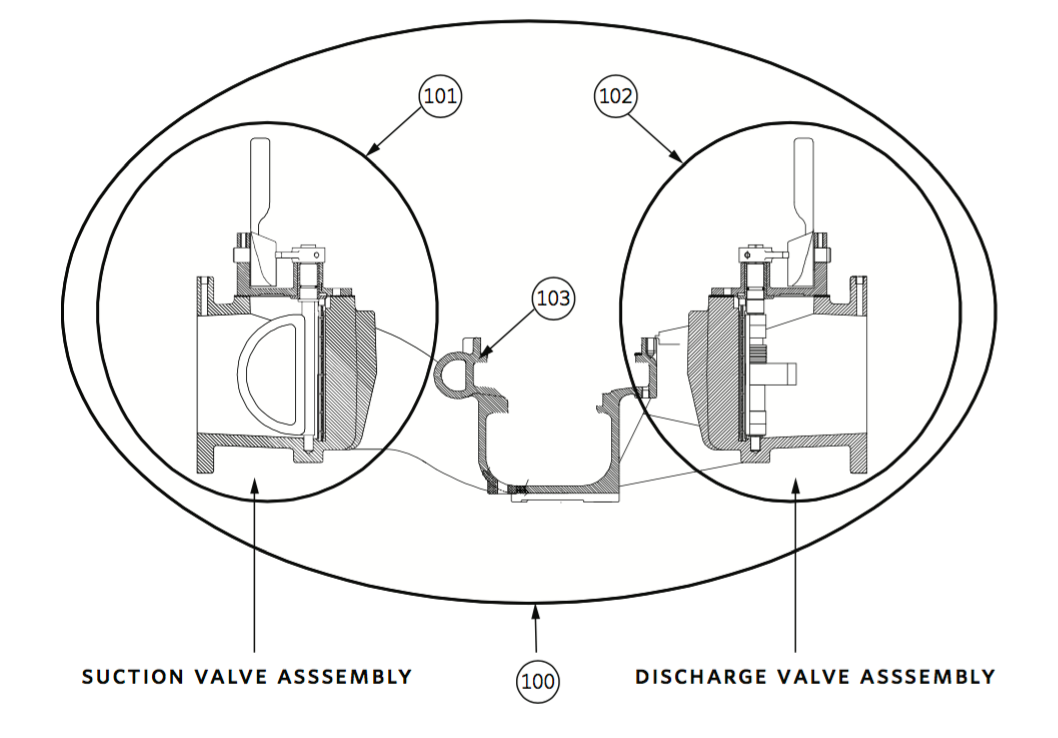 827440-003 Armstrong Suction Valve 