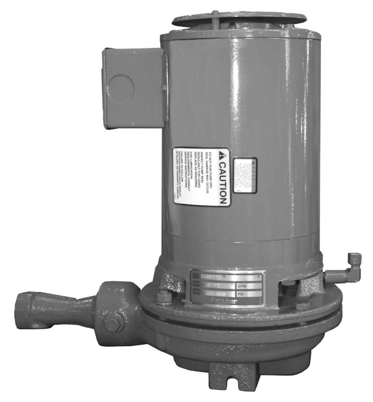 Bell & Gossett 115/230 V, Condensate Pump Replacement Pump and Motor For  Use With 609PF and ITT Hoffman Watchman Series WC Condensate Units 180001 