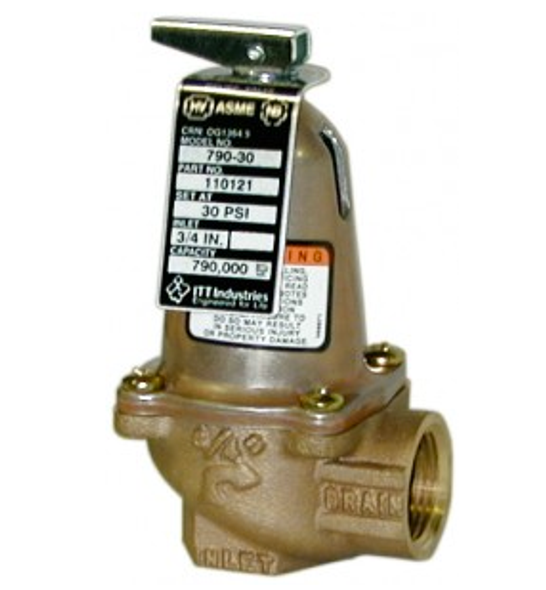 110124 Bell & Gossett 790-50 ASME Safety Relief Valve