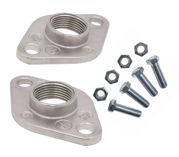 101505LF Bell & Gossett 1" Stainless Steel Pump Flange Set