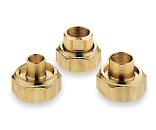 110-558 Taco Bronze Half Union Set 1/2" Sweat