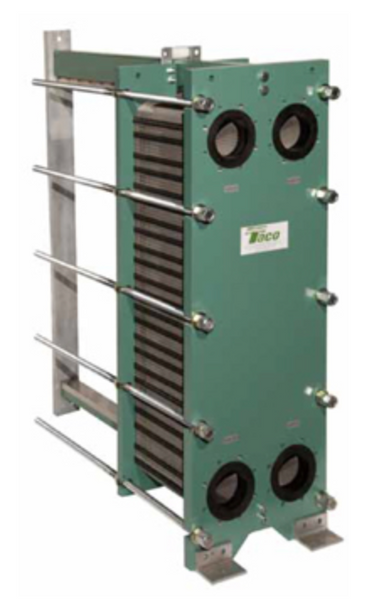 Taco PF205-12-4-NH Plate & Frame Heat Exchanger