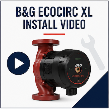 Bell & Gossett Ecocirc XL Pump Installation & Setup Video 