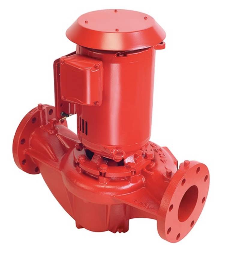 4380 Armstrong 15HP Close Coupled Vertical In-Line Pump 6x6x10