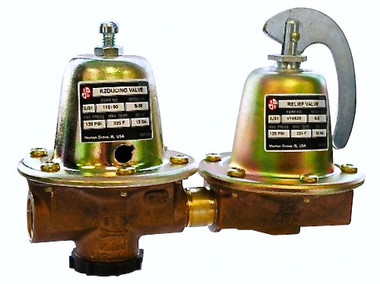 110199LF Bell & Gossett Model 8 Dual Unit Relief Valve